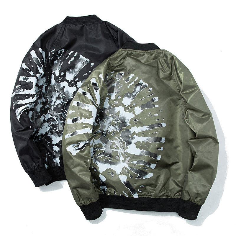 Varsity Jacket Stand Collar Student Baseball Uniform