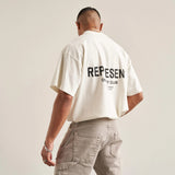 Present T Shirt Men's Sports Fitness T-shirt Loose plus Size Cotton