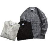 Man Fall Winter Outfis Autumn and Winter Vintage Men's Sweater Cardigan Men's Casual Sweater Coat
