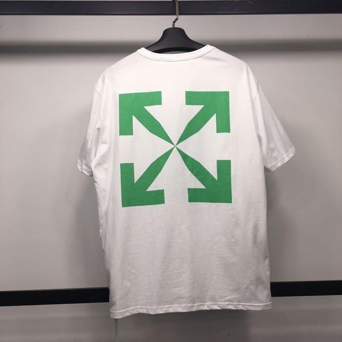 Off White T Shirt Summer Arrow Loose Owt Short Sleeve Tshirt