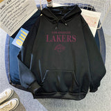 Slogan Graphic Hoodie Velvet Padded Hooded Sweatshirt