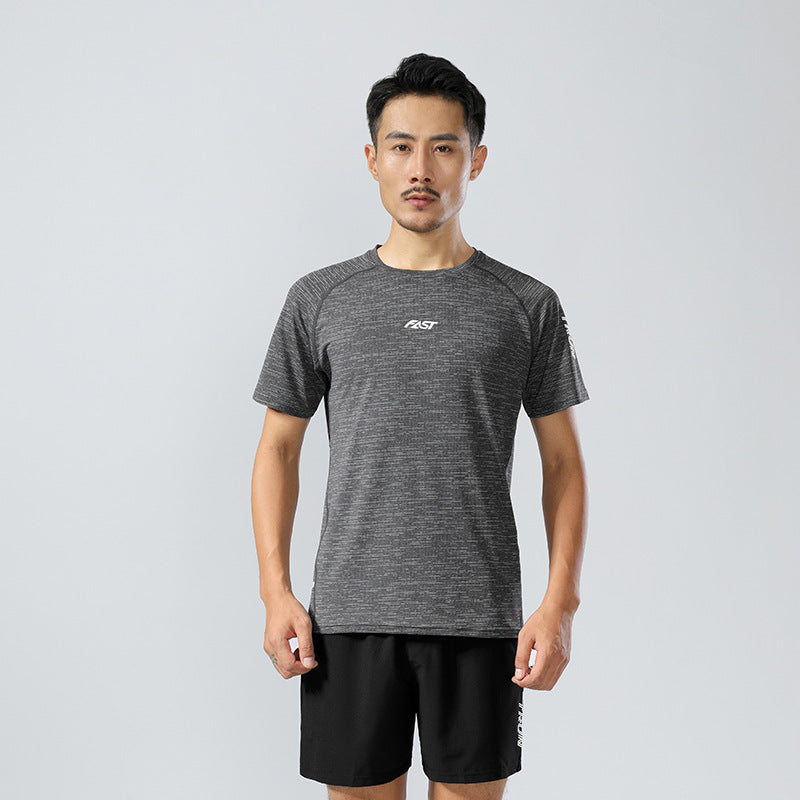 Moisture Wicking Shirts Quick Drying Clothes Short Sleeve Men's Sport T-shirt Fitness Short Sleeve Wicking Sportswear