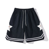 Men Shorts Summer Hong Kong Style Sports Basketball Shorts Men