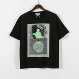 Cavempt Ce Life Cav @ Empt C.E Silver Printed Men's and Women's T-shirt