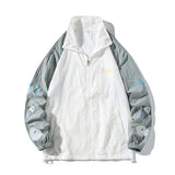 Varsity Jacket Summer Sun Protection Clothing Stand-up Collar Jacket