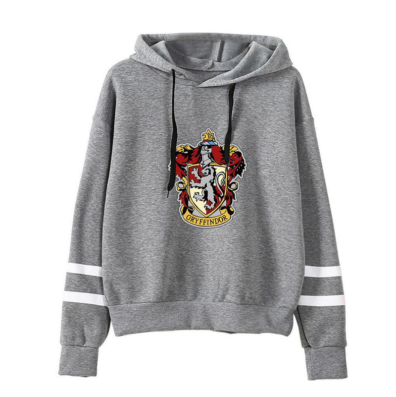 Slytherin Hoodie Spring and Autumn Casual Harry Potter Magic Academy Badge Hooded Men's and Women's Hoodie Sports Hoodie