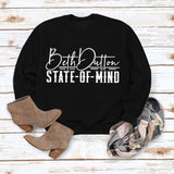 Beth Dutton Outfits Head round Neck Top T-shirt Sweater
