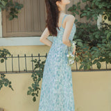 Women's cottagecore Dress Vintage Floral Summer Dress