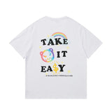 Men T Shirt Summer Casual Tops Men's Clothes Summer Wear National Fashion Boys round Neck Short Sleeve Casual Women's Loose T-shirt