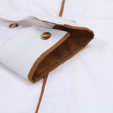 Work Shirts Men's Casual Shirt Casual Slim Solid Color