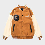 Letterman Jacket Outfit Senior Jackets Varsity Baseball College Coat Mlbny Baseball Jacket Men and Women Spring and Autumn