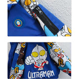 Toddler Boys Jackets Boy's Trench Coat Ultraman Hooded Top