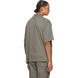 Essentials Polo Shirt High Street Fog Fear of God Essential Double Line Letter Lapel T-shirt