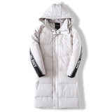 Yankees Female Winter Hooded Men and Women Thick Baggy Coat