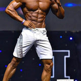 jogging shorts for men Slim Fit Muscle Gym Men Shorts Muscle Workout Brothers Summer Exercise Workout Pants Men's Quick-Drying Breathable Casual