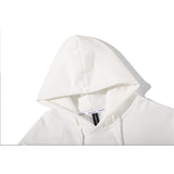 Man Fall Winter Outfis Winter Printing Hooded Fleece Lined Sweater Men and Women Couple