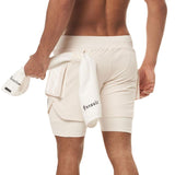 jogging shorts for men Slim Fit Muscle Gym Men Shorts Summer Shorts Summer Shorts Men Muscle Workout Brother Sport Running Training Breathable Shorts