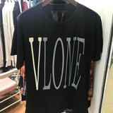 Vlone Reflective Printing Fashion Popular Short Sleeve