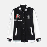 Yankee Letterman Jacket Outfit Senior Jackets Varsity Baseball College Coat Mlbny Spring and Autumn Cotton Baseball Uniform Casual Jacket Jacket