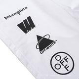 Off White Winter Pants Printed Casual Trousers for Men and Women