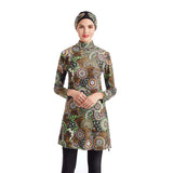 Burkini Muslim Swimwear Printed Swimsuit