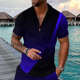 Polo Shirts Men's Polo Shirt Short Sleeve T-shirt Top