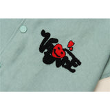 Letterman Jacket Outfit Senior Jackets Varsity Baseball Coat Jacket Men's Loose Baseball Uniform