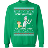 Black Christmas Sweater 3D Printed Crew Neck Sweatshirt Women