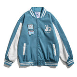 Letterman Jacket Outfit Senior Jackets Varsity Baseball Coat Autumn Street Casual Top