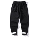 Off White Winter Pants Spring and Autumn Tulip Pattern Men's and Women's Casual Pants