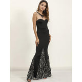 Women Lace Wedding Dress Fashion Women's Wear Dress Sexy Lace Slim Dress