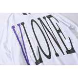 Vlone Sweatshirt Printed Long Sleeve Spring and Autumn Men's and Women's Casual Thin Couple Pullover Sweater
