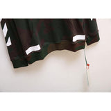 Off White Hoodie Arrow Print Men Women Sleeve Cap Casual Comfortable Owt