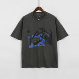 Cavempt Ce Life Cav @ Empt Printed Short-Sleeved T-shirt for Men and Women