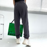 Yankees Autumn Elastic Waist Casual Men's and Women's Sweatpants Trousers