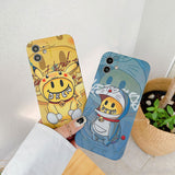 justin b drew phone case Doraemon Drew Iphone12pro Max Mobile Phone Case 8P Apple 11 Pikachu Xsmax