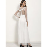 See through Wedding Dress Summer Women's Dress Sexy Lace See-through Wedding Dress