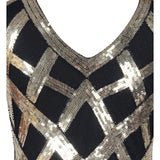 The Great Gatsby Daisy Dress Sequins Tassel Banquet Dress