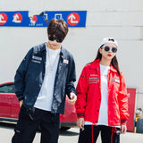 Yankees Letter Jacket Spring and Autumn Workwear Jacket Loose Embroidered Jacket Casual