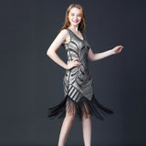 The Great Gatsby Dresses Vintage Tassel Dress Dress Beaded