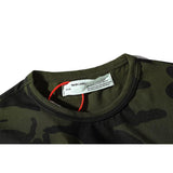 Off White T Shirt Short Sleeve Tshirt Owt Cotton Round Neck Men and Women Cotton