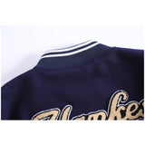 Yankees Letter Jacket Mlbny Autumn And Winter Leisure Cardigan Baseball Uniform