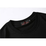 Men T Shirt Summer Casual Tops Letter Print Short-Sleeve Printed Men's Summer round Neck Half Sleeve Trendy Loose