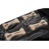 Varsity Baseball Jacket for Men Embroidered Baseball Uniform Contrast Patchwork Jacket Hip Hop Trend Coat Street Tide