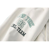 Varsity Jacket for Men Spring Autumn Letters Stand Collar Baseball Uniform