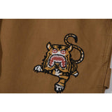 Shark Print Pant Cargo Trousers Men's Street Fashion Shark Head Casual Pants