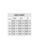 Women Plus Size Denim Shorts1 High Waist Ripped Hollow-out Denim Shorts