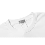 Cavempt Ce Cav @ Empt C.E Fluorescent Pink Cross Couple Short Sleeve T-shirt Men and Women