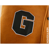 Yankee Letterman Jacket Outfit Senior Jackets Varsity Baseball College Coat Mlbny Baseball Uniform Spring and Autumn Loose Top