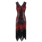 The Great Gatsby Daisy Dress Vintage Sequin Bead Dress